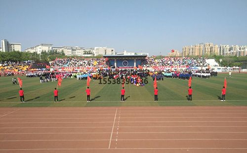 河南城建學院膜結(jié)構看臺現(xiàn)狀