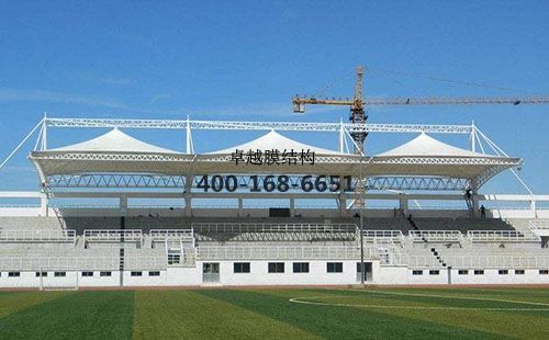 邛崍<font color='red'>膜結(jié)構(gòu)看臺</font>【邛崍中學(xué)等】設(shè)計施工案例