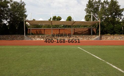 信陽<font color='red'>膜結(jié)構(gòu)看臺(tái)</font>【信陽高級(jí)中學(xué)等】設(shè)計(jì)施工案例