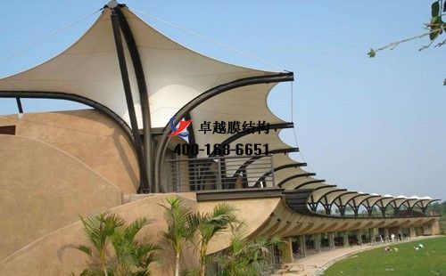 濟源<font color='red'>膜結(jié)構(gòu)看臺</font>/舞臺【濟源市鑫源飲品有限公司等】設(shè)計施工案例