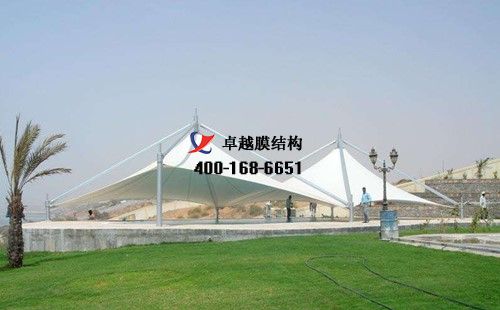 商丘<font color='red'>膜結(jié)構(gòu)看臺</font>/主席臺【商丘三高等】設(shè)計施工案例