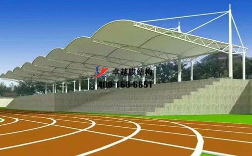 晉城<font color='red'>膜結(jié)構(gòu)看臺</font>/主席臺【晉城鳳華學(xué)校等】設(shè)計施工案例