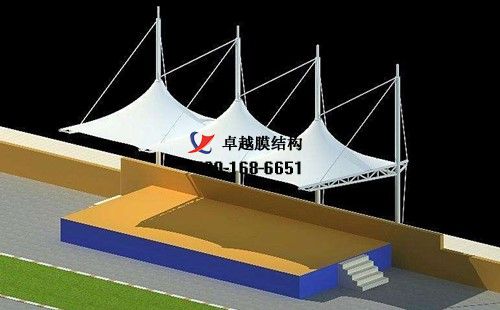 衡陽<font color='red'>膜結(jié)構(gòu)看臺</font>/主席臺【衡陽技師學(xué)院等】設(shè)計施工案例