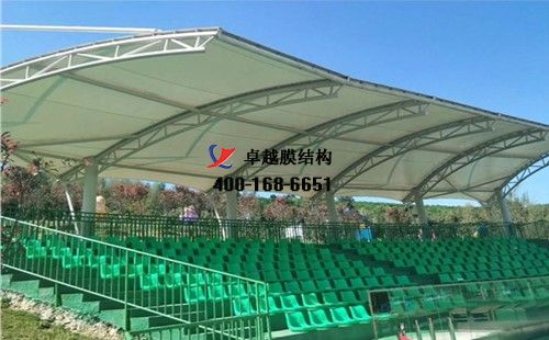 永州<font color='red'>膜結(jié)構(gòu)看臺</font>/觀景臺【永州錦絡(luò)電子有限公司等】設(shè)計施工案例