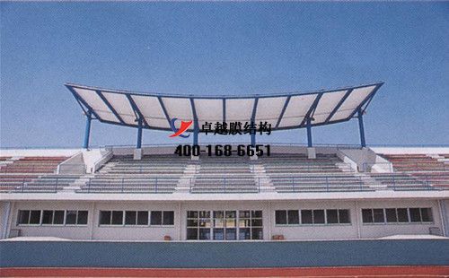 宜昌<font color='red'>膜結(jié)構(gòu)看臺</font>/主席臺【宜昌英杰學(xué)校等】設(shè)計施工案例