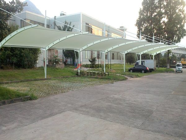      阿圖什<font color='red'>膜結(jié)構(gòu)車棚</font>【新疆鹽業(yè)阿圖什有限責(zé)任公司等】設(shè)計施工案例