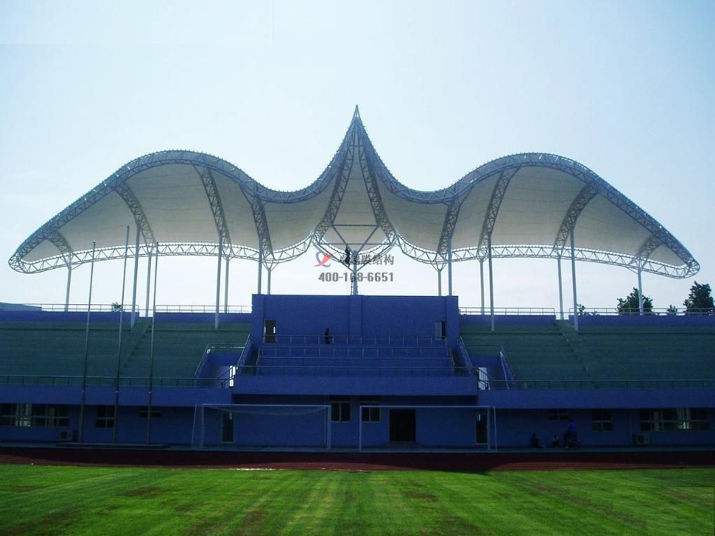 卓越<font color='red'>膜結構看臺</font>, 專業(yè)設計、生產、安裝一條龍施工服務