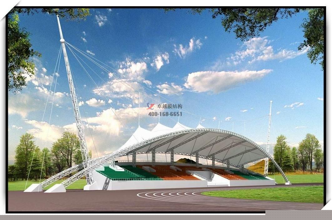 煙臺市張拉膜看臺【工程案例】專業(yè)生產(chǎn)廠家