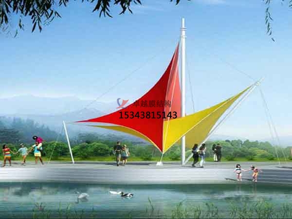 喀什景觀<font color='red'>張拉膜結(jié)構(gòu)</font>遮陽(yáng)棚【生產(chǎn)廠家】