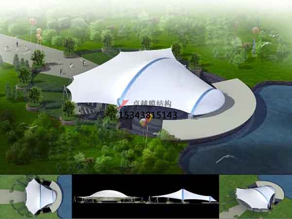 韶關(guān)<font color='red'>張拉膜結(jié)構(gòu)</font>景觀設(shè)計(jì)施工【案例圖片】