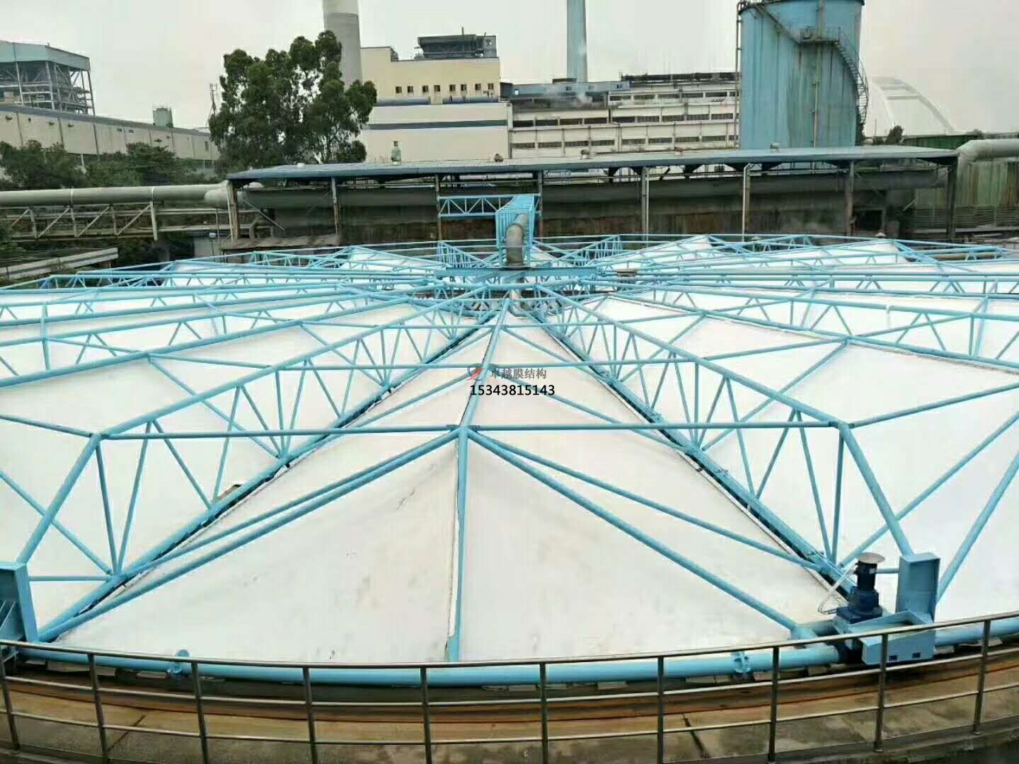 忻州市<font color='red'>污水池加蓋</font>膜結(jié)構(gòu)遮陽棚【生產(chǎn)銷售】