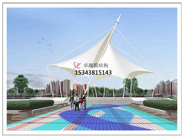 內(nèi)江市膜結(jié)構雨棚工程設計施工案例 　　