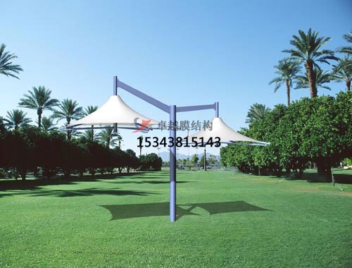 湘西市膜結(jié)構(gòu)景觀涼亭、景觀傘案例膜結(jié)構(gòu)罩棚設(shè)計