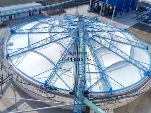 孝感市<font color='red'>污水池膜結構</font>罩棚/場地設計【公司直銷】  ?