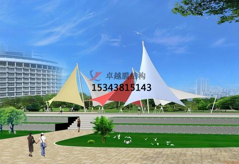 伊川<font color='red'>膜結構景觀</font>【生產廠家】