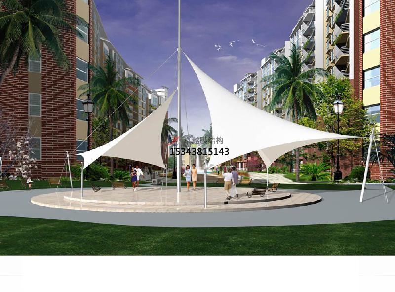 洛陽<font color='red'>膜結構景觀</font>【生產廠家】