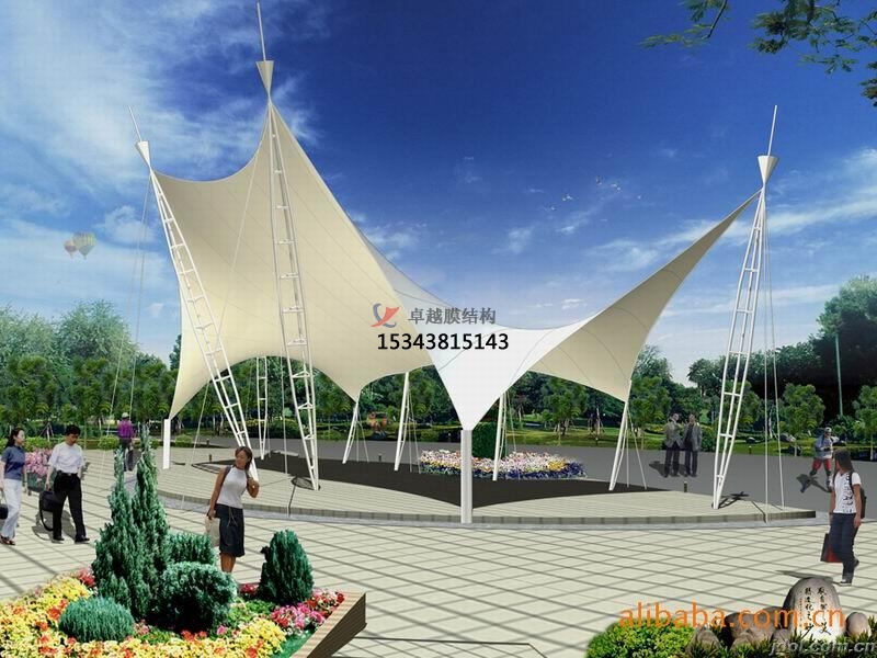 鶴壁?？h膜結構景觀【生產廠家】