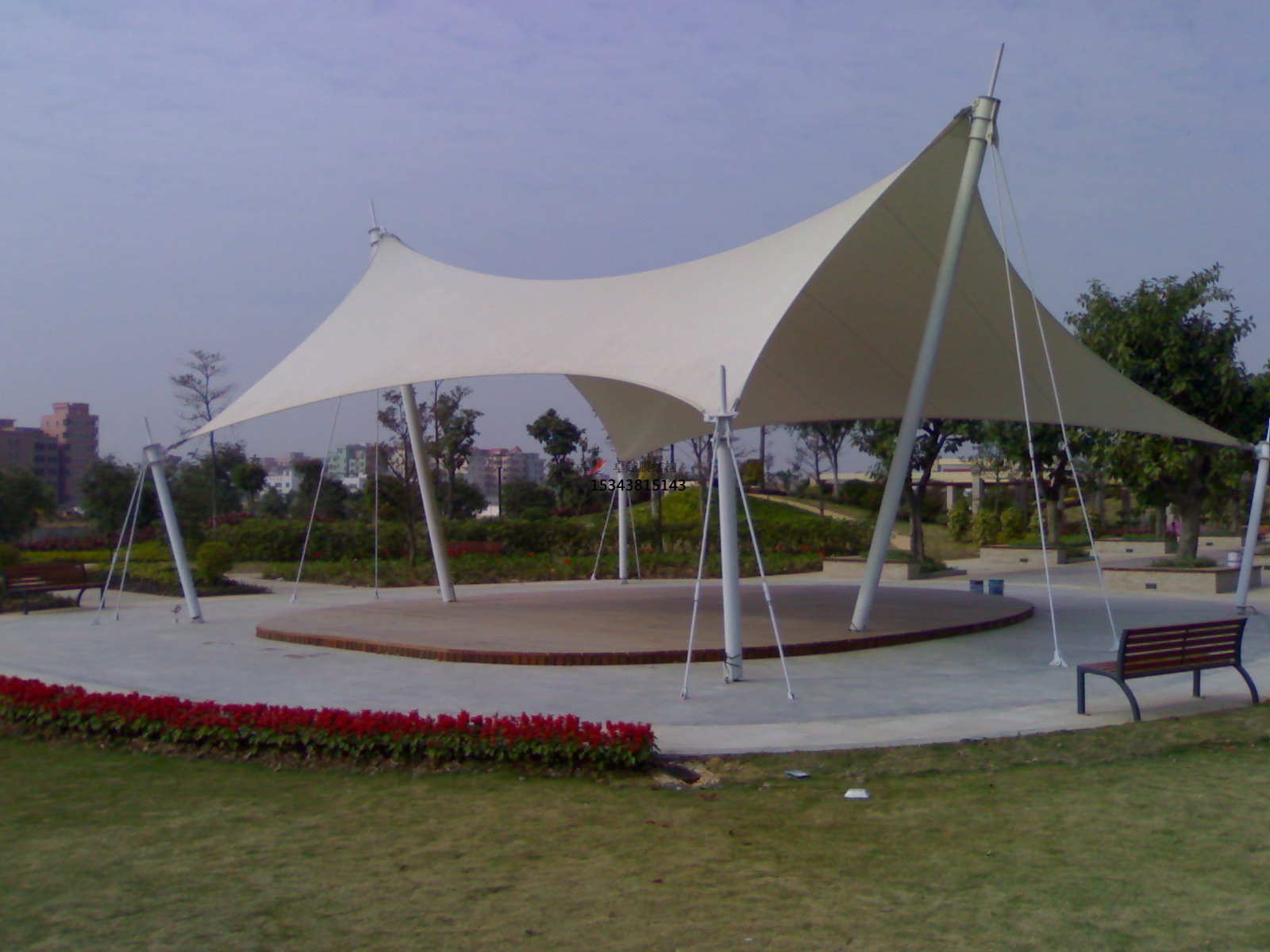 淅川<font color='red'>膜結(jié)構(gòu)景觀</font>【張拉膜景觀】承包安裝價格