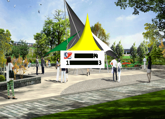 新縣<font color='red'>膜結(jié)構(gòu)景觀</font>【張拉膜景觀】承包安裝價格