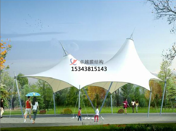代縣<font color='red'>膜結構景觀</font>【張拉膜景觀】承包安裝價格