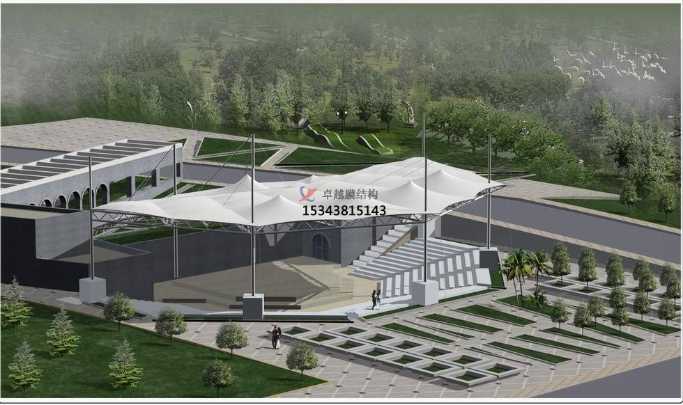 藍(lán)田<font color='red'>膜結(jié)構(gòu)景觀</font>【張拉膜景觀】承包安裝價格