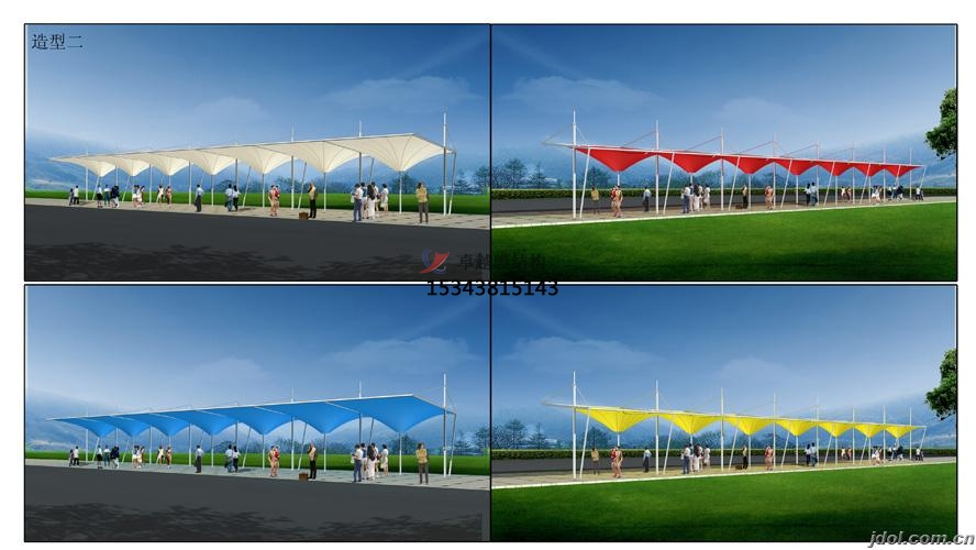 石泉<font color='red'>膜結(jié)構(gòu)景觀</font>【張拉膜景觀】承包安裝價(jià)格