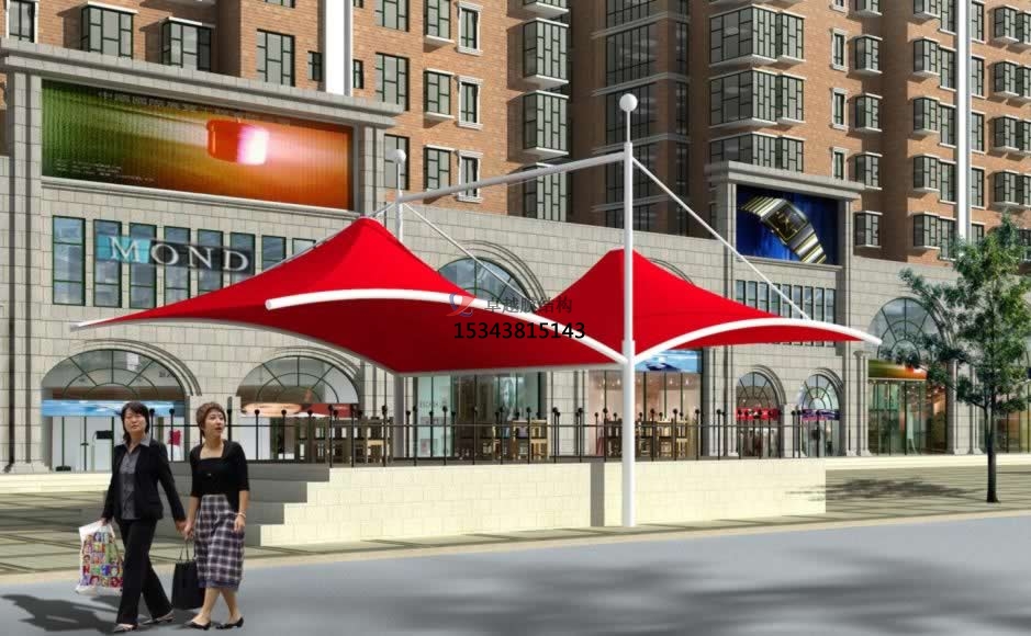 醴陵<font color='red'>膜結(jié)構(gòu)景觀</font>【張拉膜景觀】承包安裝價(jià)格