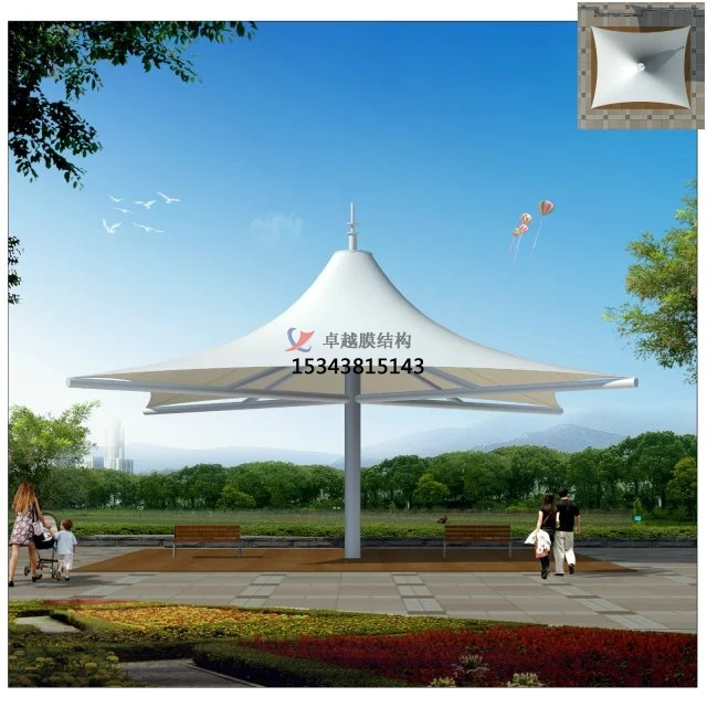 富源<font color='red'>膜結(jié)構(gòu)景觀</font>【張拉膜景觀】承包安裝價格