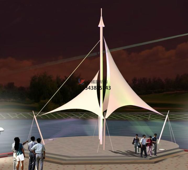 高石碑<font color='red'>膜結(jié)構(gòu)景觀</font>【張拉膜景觀】不二之選