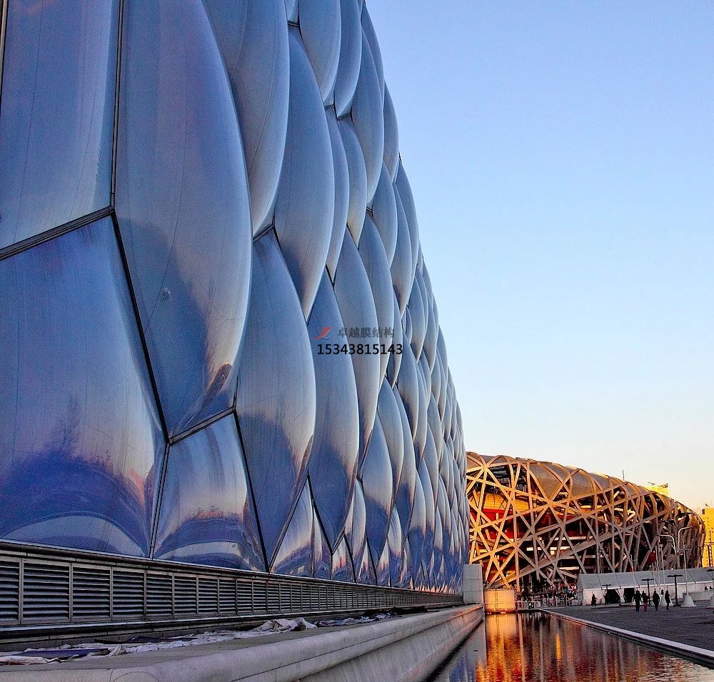 膜結構立面，讓建筑更柔軟！