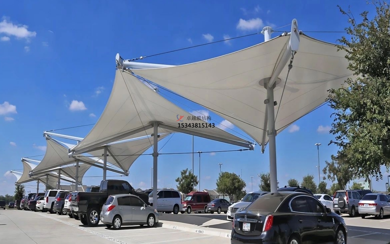 PVDF<font color='red'>膜結構停車棚</font>