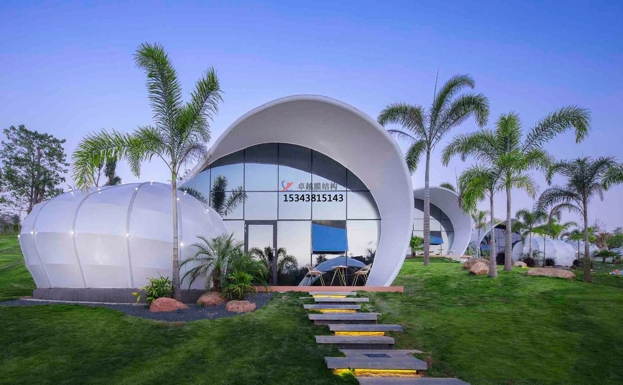 內(nèi)江膜結(jié)構(gòu)公司【<font color='red'>帳篷酒店</font>】?jī)?nèi)江膜結(jié)構(gòu)廠家