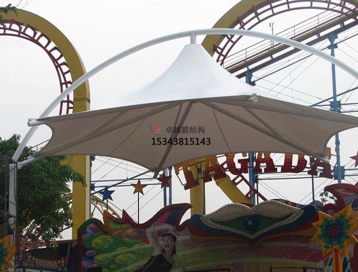 游樂場遮陽棚案例有哪些
