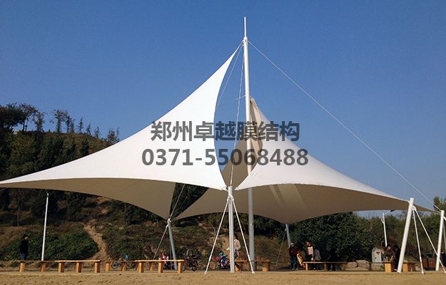 濮陽張拉膜結(jié)構(gòu)案例