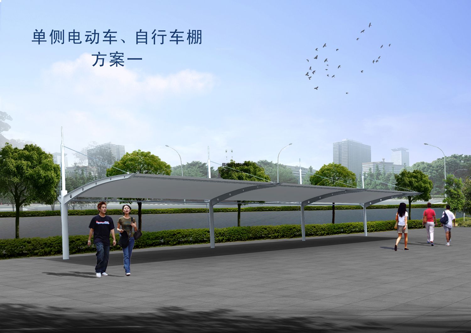 開封張拉膜籃球場遮陽棚生產(chǎn)廠家設(shè)計施工【開封大學(xué)張拉膜籃球場遮陽棚】等項目