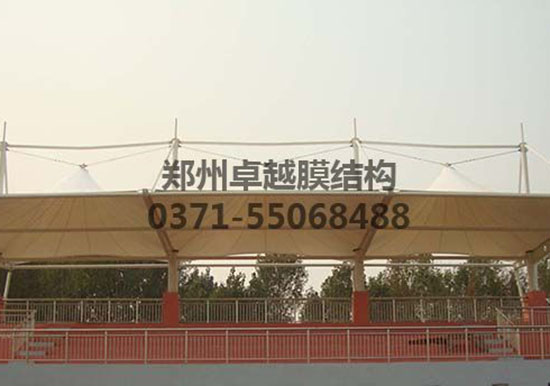 石家莊<font color='red'>膜結(jié)構(gòu)看臺(tái)</font>/舞臺(tái)【石家莊人民醫(yī)學(xué)高等?？茖W(xué)校等】工程設(shè)計(jì)施工案例