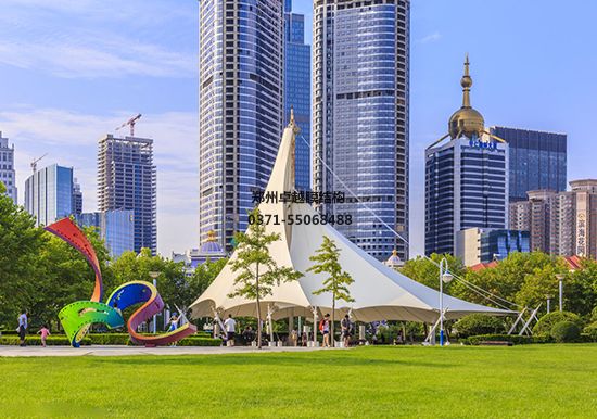 膜結構地下車庫入口